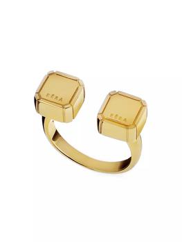 商品Piercing 18K Yellow Gold Cuff Ring图片