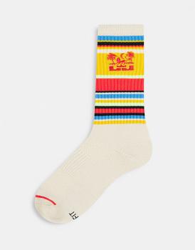 NIKE | Nike Basketball Lebron James socks in cream商品图片,8.1折