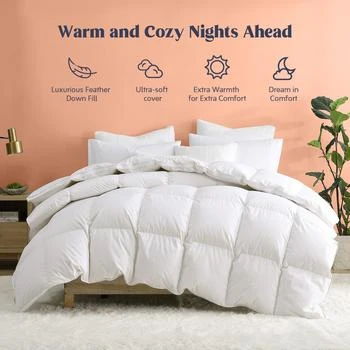 Puredown | Peace Nest Heavy Weight White Goose fiber Winter comforter with 100% Cotton Shell,商家Premium Outlets,价格¥797