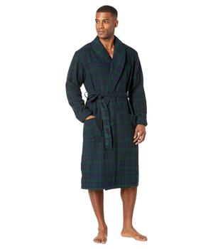 商品L.L.BEAN | Scotch Plaid Flannel Robe Sherpa Lined Regular,商家Zappos,价格¥897图片