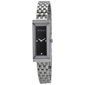 [二手商品] Gucci | Pre-owned Gucci G-Frame Black Dial Ladies Watch YA127504商品图片,5.8折