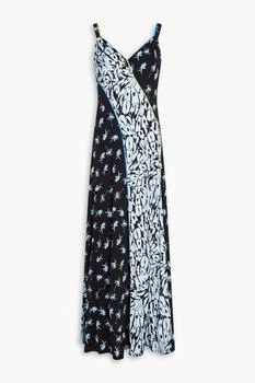 Diane von Furstenberg | Ozzie printed jacquard maxi slip dress,商家THE OUTNET US,价格¥1668