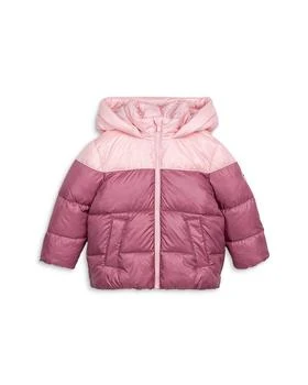 Miles The Label | Girls' Color Block Hooded Puffer Jacket - Baby,商家Bloomingdale's,价格¥443