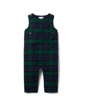 Janie and Jack | Janie and Jack The Tartan Holiday Baby Overall 5.5折