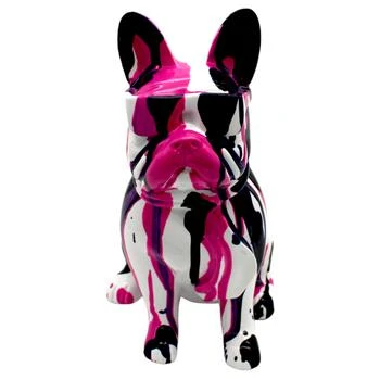 Interior Illusion Plus | Interior Illusions Plus Pink Graffiti Dog with Glasses - 8" tall,商家Premium Outlets,价格¥498