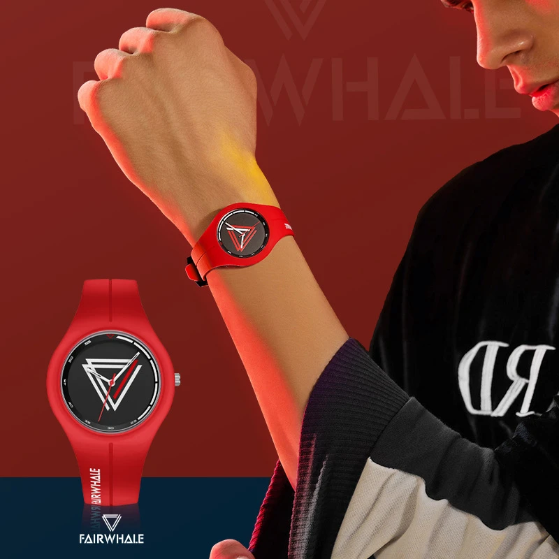 推荐马克华菲新款街头潮流腕表 时尚简约学生手表防水石英表商品