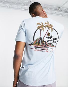 Volcom是什么牌子, Volcom | Volcom Paradise t-shirt in blue商品图片 8.5折