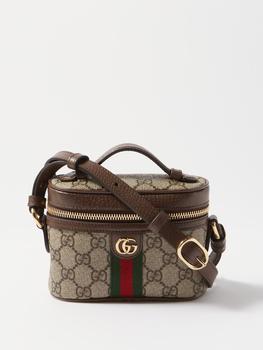 商品Gucci | Ophidia GG Supreme-canvas cosmetic bag,商家MATCHESFASHION,价格¥6560图片
