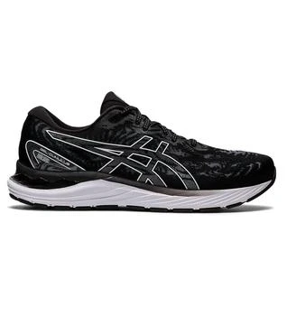 Asics | Men's Gel Cumulus 23 Running Shoes - D/medium Width In Black/white 6.4折