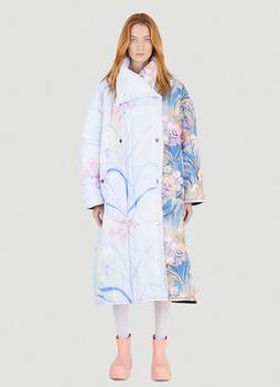 推荐Betty Upcycled Duvet Coat in Light Blue商品