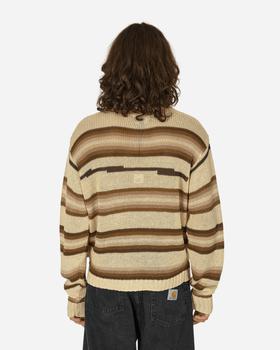 トップス STUSSY TONAL STRIPE LINEN SWEATER Stussy Tonal Stripe Sweater - Multi – Goodhood