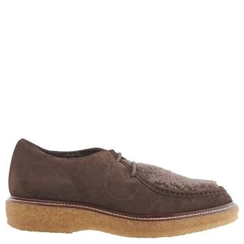Tod's | Men's Chocolate Suede Lace-Up Boots 2.6折, 满$200减$10, 满减