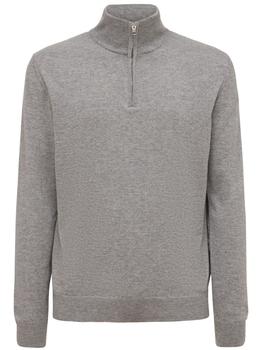 推荐Cashmere Zip Turtleneck Sweater商品