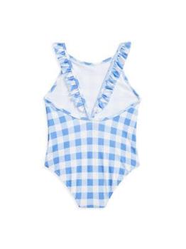 商品Ralph Lauren | Baby's Girl's Gingham One-Piece Swimsuit,商家Saks OFF 5TH,价格¥122图片