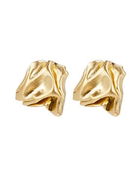推荐Completedworks Gold Vermeil Scrunch Stud Earrings商品