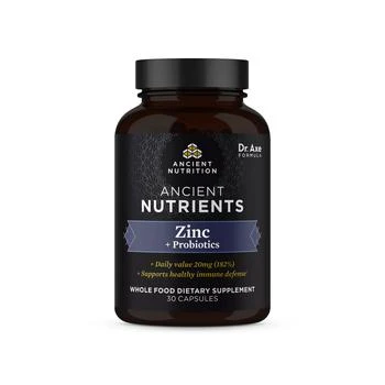 Ancient Nutrients Zinc + Probiotics | Capsules (30 Capsules)