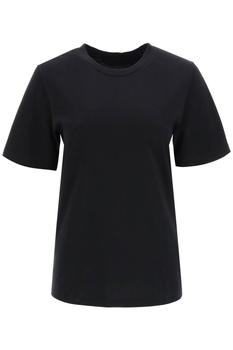 推荐Mm6 maison margiela cotton t-shirt with back logo print商品