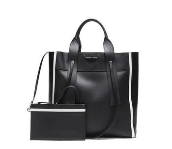 prada包评价, Prada | Large Shopper Tote Bag- Black商品图片 4.8折