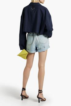 FRAME | Faded denim shorts商品图片,5折