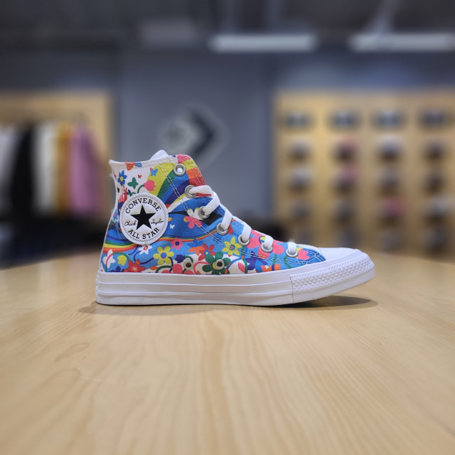 匡威直邮, Converse | 【韩国直邮|包邮包税】匡威 共用 CHUNK TAYLOR ALL STAR PRID 白色 高鞋 运动鞋 170822C商品图片 7折×额外9折, 包邮包税, 额外九折