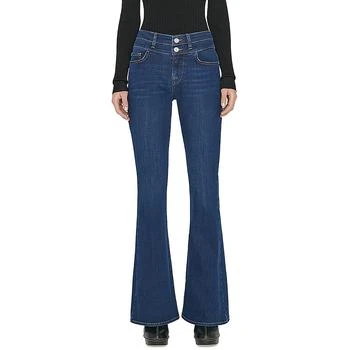 FRAME | FRAME Womens High Rise Solid Flared Jeans,商家BHFO,价格¥290