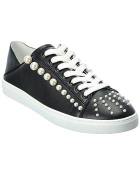 stuart weitzman凉鞋, Stuart Weitzman | Stuart Weitzman Goldie Convertible Leather Sneaker商品图片 3折