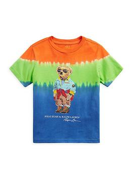商品Ralph Lauren | Little Boy's & Boy's Polo Bear Tie-Dye T-Shirt,商家Saks Fifth Avenue,价格¥266图片