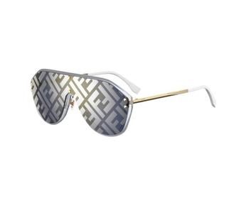 芬迪太阳镜, Fendi | Fendi Men's Blue Lens Classic Gold Silver Sunglasses商品图片 6.5折