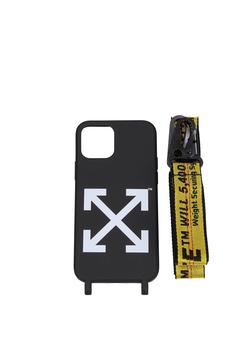 商品Off-White | iPhone cover iphone 12 Polyurethane Black,商家Wanan Luxury,价格¥494图片