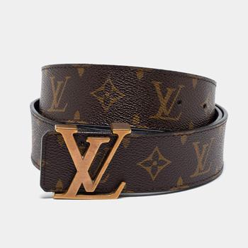 lv皮带, [二手商品] Louis Vuitton | Louis Vuitton Monogram Canvas 40MM Reversible Belt 95CM商品图片 6.3折