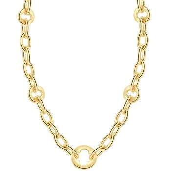 Pompeii3 | 14k Yellow Gold Women's 24" Chain Necklace 32.1 Grams 9.5mm Thick,商家Premium Outlets,价格¥25625