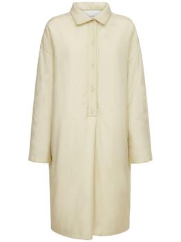 lamaire, Lemaire | Wadded Cotton & Silk Midi Dress商品图片 6折