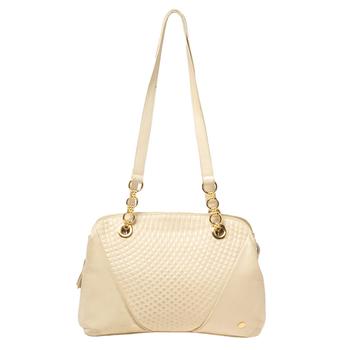 bally 包女包, [二手商品] Bally | Bally Cream Quilted Leather Fringe Shoulder Bag商品图片 3.6折