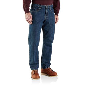Carhartt | Carhartt Men's Relaxed Fit Flannel-Lined 5 Pocket Jean商品图片,1件8折, 满$150享9折, 满折