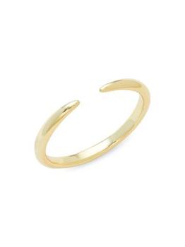 商品Shashi | Talia 14K Goldplated Ring,商家Saks OFF 5TH,价格¥204图片