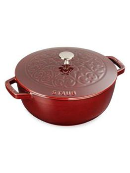 Staub | 3.75-Quart Essential French Oven Lilly Lid商品图片,4.9折
