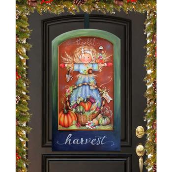 商品Designocracy | Holiday Door Decor Wooden Wall Decor Thankful Harvest J. Mills-Price,商家Macy's,价格¥1130图片