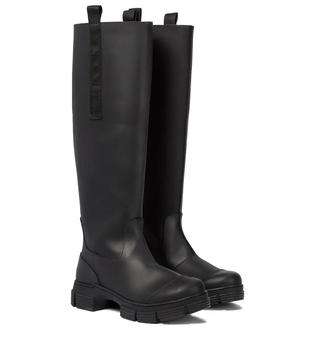 ganni鞋, Ganni | Rubber knee-high boots商品图片 