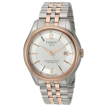 天梭, Tissot |  Tissot宝环系列男士自动机械手表 41mm 80小时动力储备 	T1084082203701商品图片 3.9折×额外9折, 额外九折