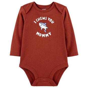Carter's | Baby Boys Mommy Collectible Long Sleeve Bodysuit商品图片 4折