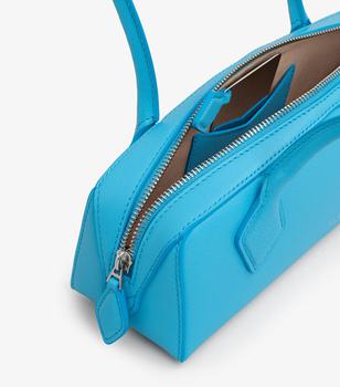 ショルダーバッグ・ポシェット Alaia Small Shoulder Bag ALAÏA BLACK LE CLICK EAST WEST SMALL BAG IN NUBUCK | ALAÏA ID