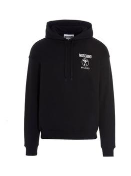 时尚莫斯奇诺卫衣男装, Moschino | Moschino Question Mark Logo Printed Hoodie商品图片 4.8折起