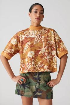 BDG衣服, BDG | BDG Hawk Mock Neck Tee商品图片 7.6折×额外9.5折, 额外九五折