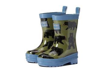 商品Hatley | Wild Bears Shiny Rain Boots (Toddler/Little Kid/Big Kid),商家Zappos,价格¥156图片