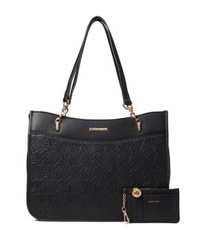 Anne Klein | Embossed Logo Tote with Chain Swag商品图片,6折