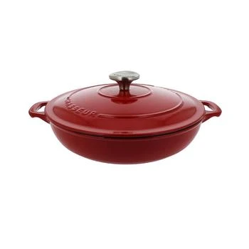 Chasseur | French Enameled Cast Iron 1.8 Qt. Braiser with Lid,商家Macy's,价格¥2974