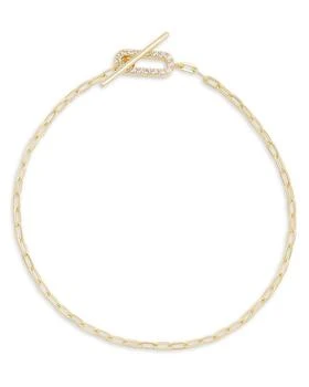 Shashi | Jade Pavé Chain Bracelet,商家Bloomingdale's,价格¥1310