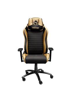 商品Techni Sport | Techni Sport Ergonomic Racing Style Gaming Chair - Golden,商家Belk,价格¥4725图片
