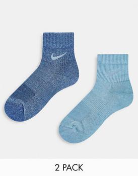 NIKE | Nike Training marl socks in blue商品图片,