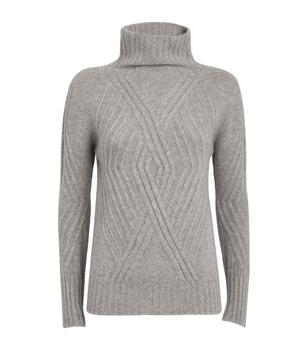 推荐Cashmere Cable-Knit Sweater商品